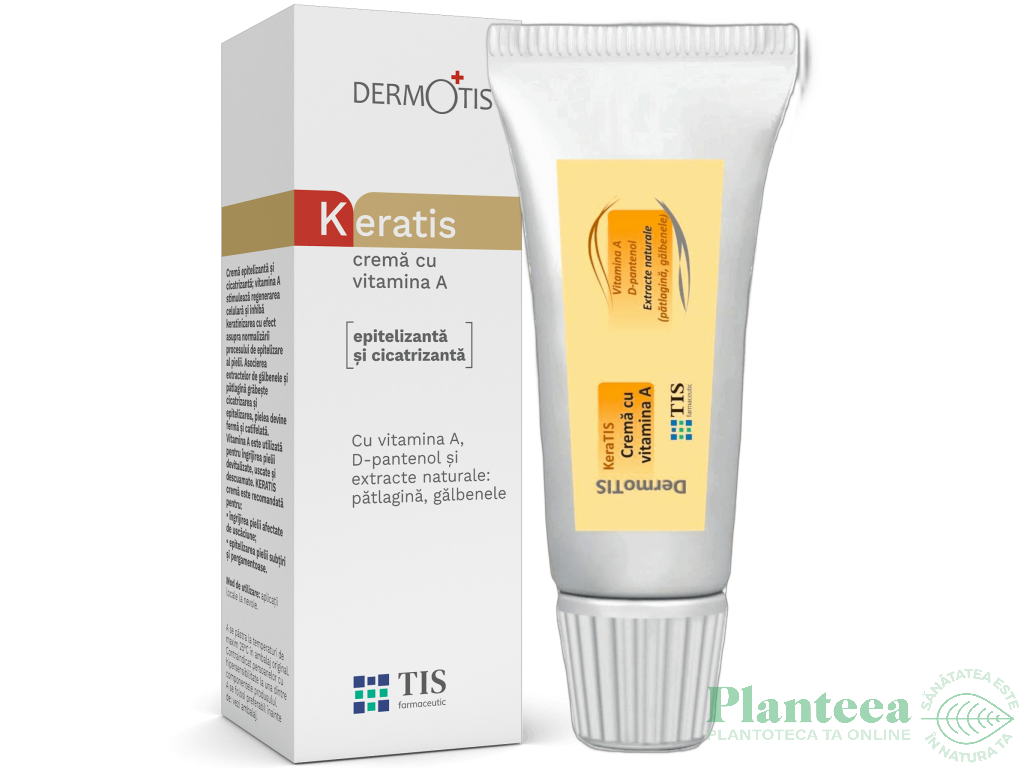 Crema vitamina A epitelizanta cicatrizanta KeraTis 20ml - TIS