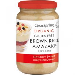 Crema desert Amazake orez brun eco 380g - CLEARSPRING
