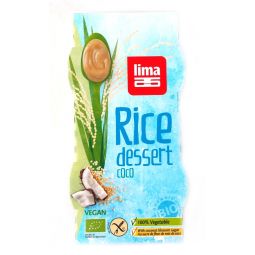 Desert crema orez cocos bio 2x100ml - LIMA