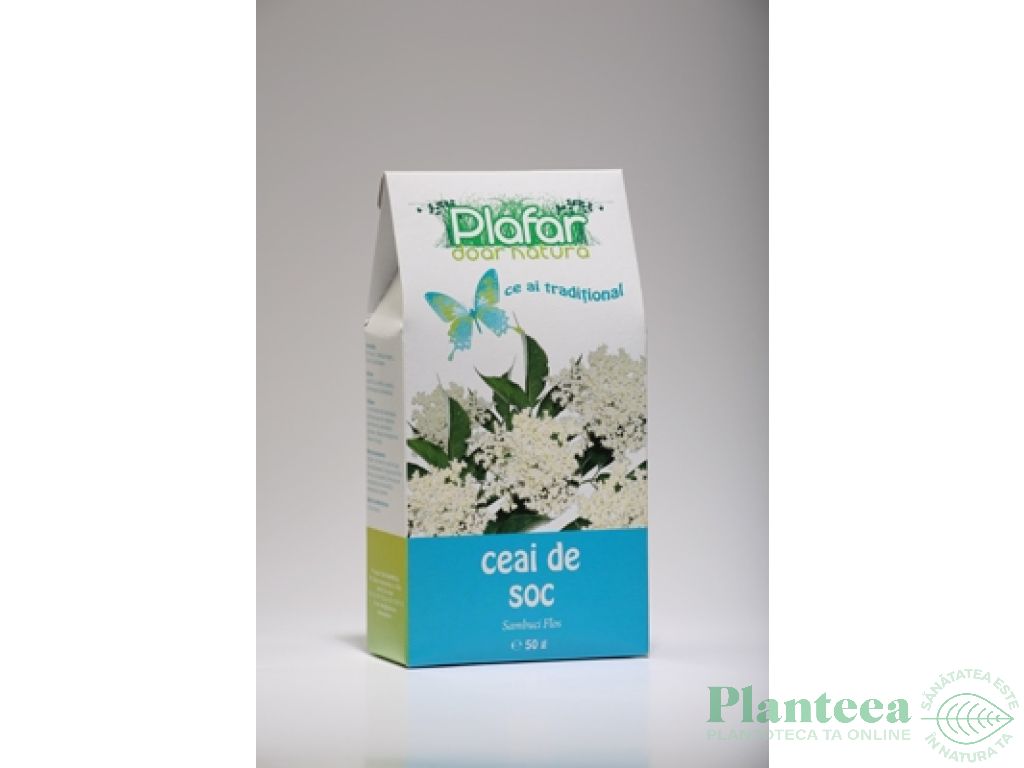 Ceai soc flori 50g - PLAFAR