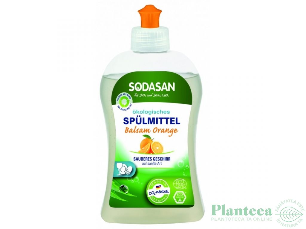 Detergent lichid balsam vase portocale 500ml - SODASAN