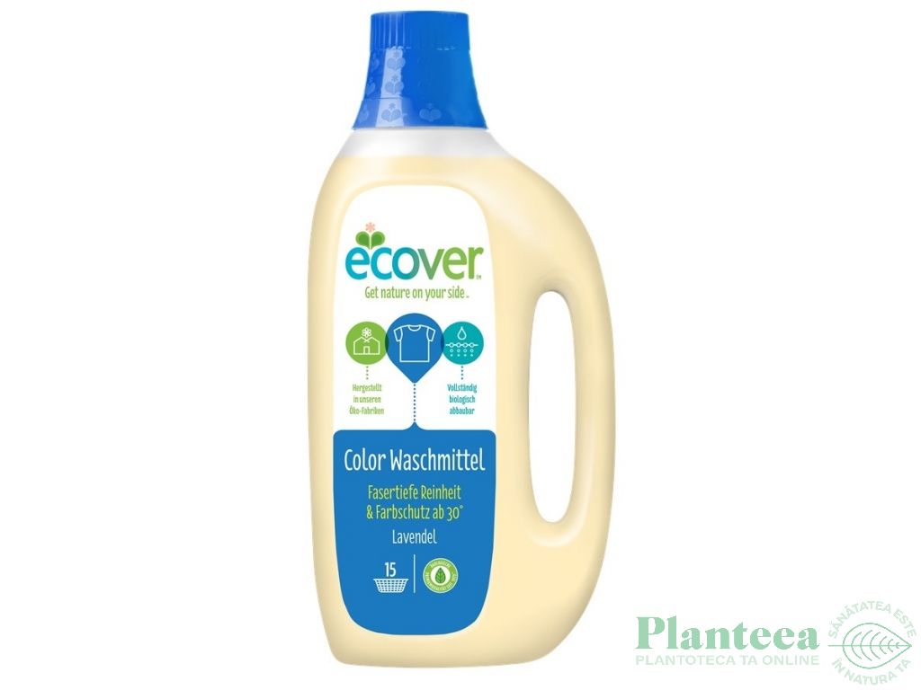 Detergent lichid rufe lavanda 1,5L - ECOVER