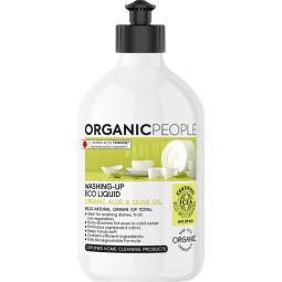 Detergent lichid vase aloe vera ulei masline eco 500ml - ORGANIC PEOPLE