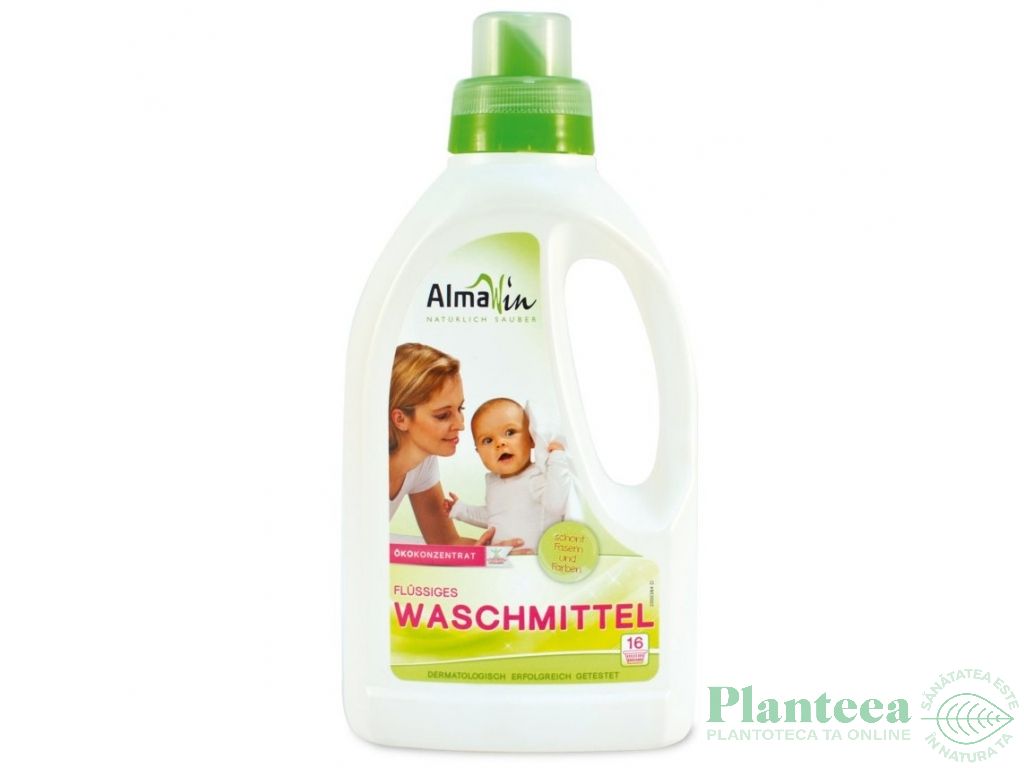 Detergent lichid rufe concentrat 750ml - ALMAWIN