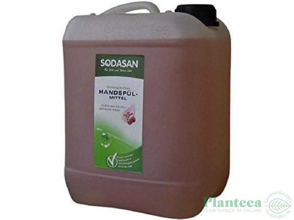 Detergent lichid vase rodie 5L - SODASAN