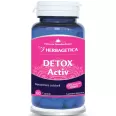 Detox activ 60cps - HERBAGETICA