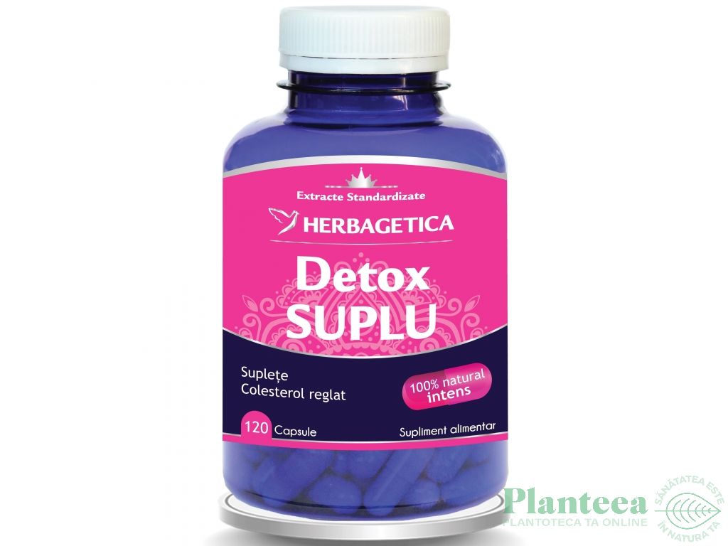 Detox suplu 120cps - HERBAGETICA