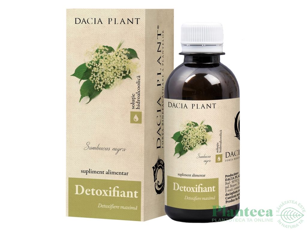 Tinctura Detoxifiant 200ml - DACIA PLANT