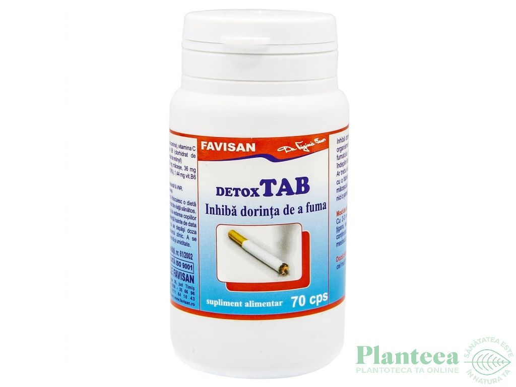 DetoxTab 70cps - FAVISAN