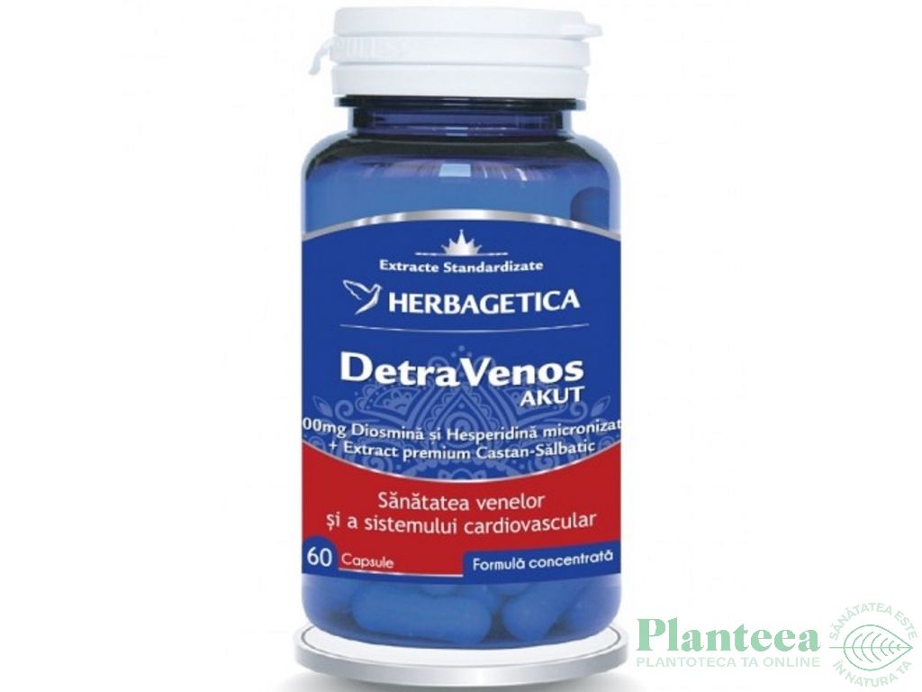 DetraVenos Akut 60cps - HERBAGETICA