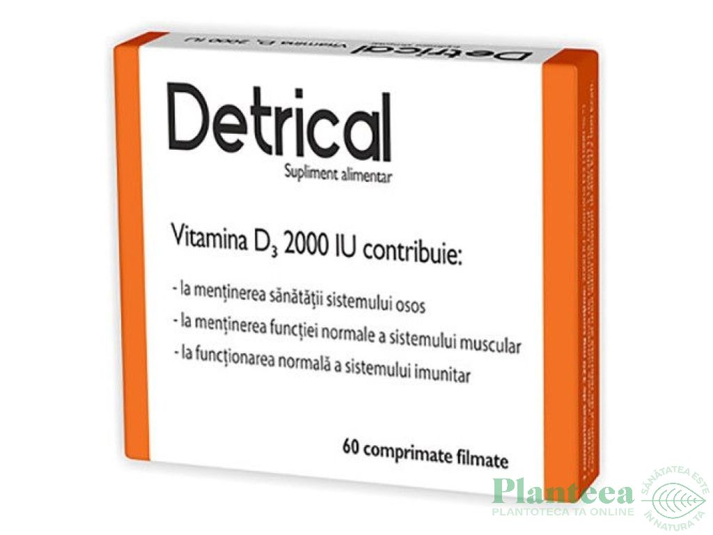 Detrical 2000ui 60cp - NATUR PRODUKT