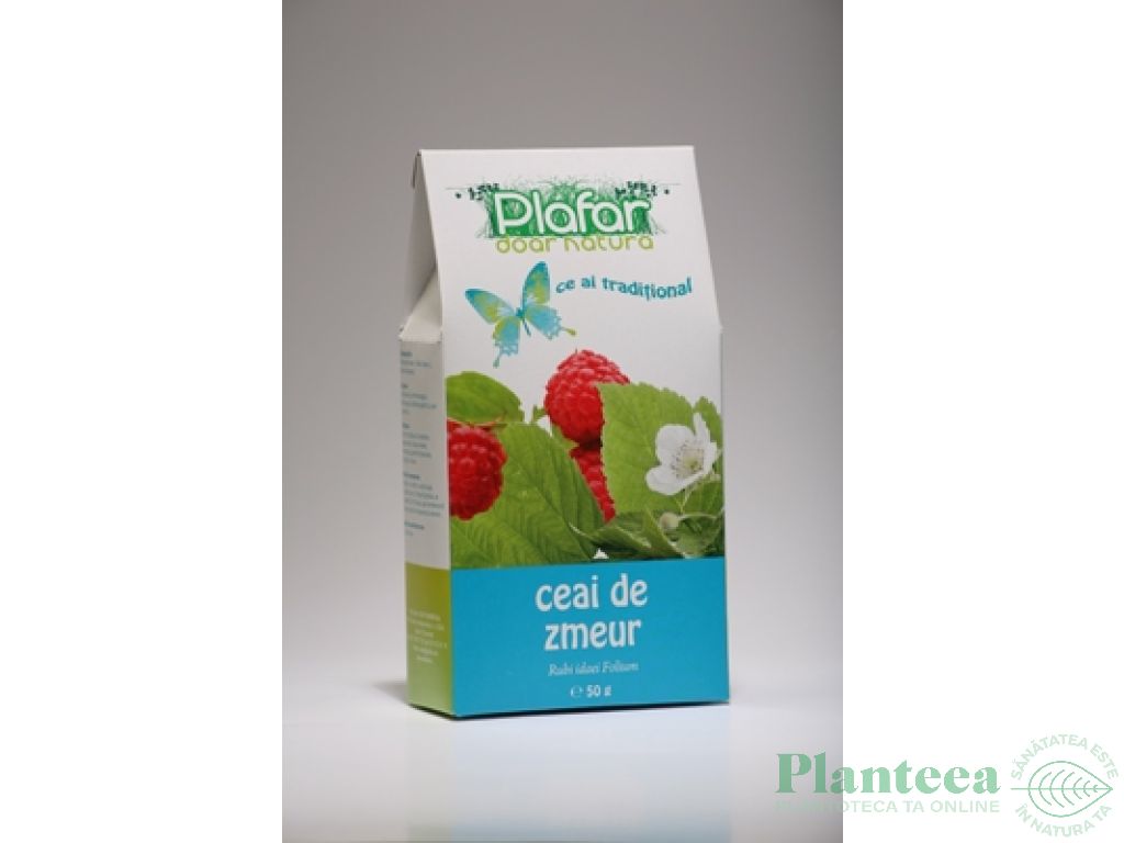 Ceai zmeur frunze 50g - PLAFAR