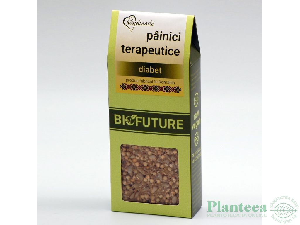 Painici crocante terapeutice diabet 100g - BIOFUTURE