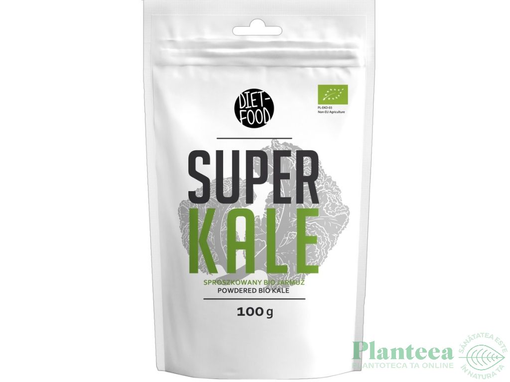 Pulbere kale eco100g - DIET FOOD