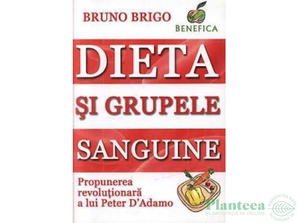 Carte Dieta si grupele sanguine 96pg - BENEFICA