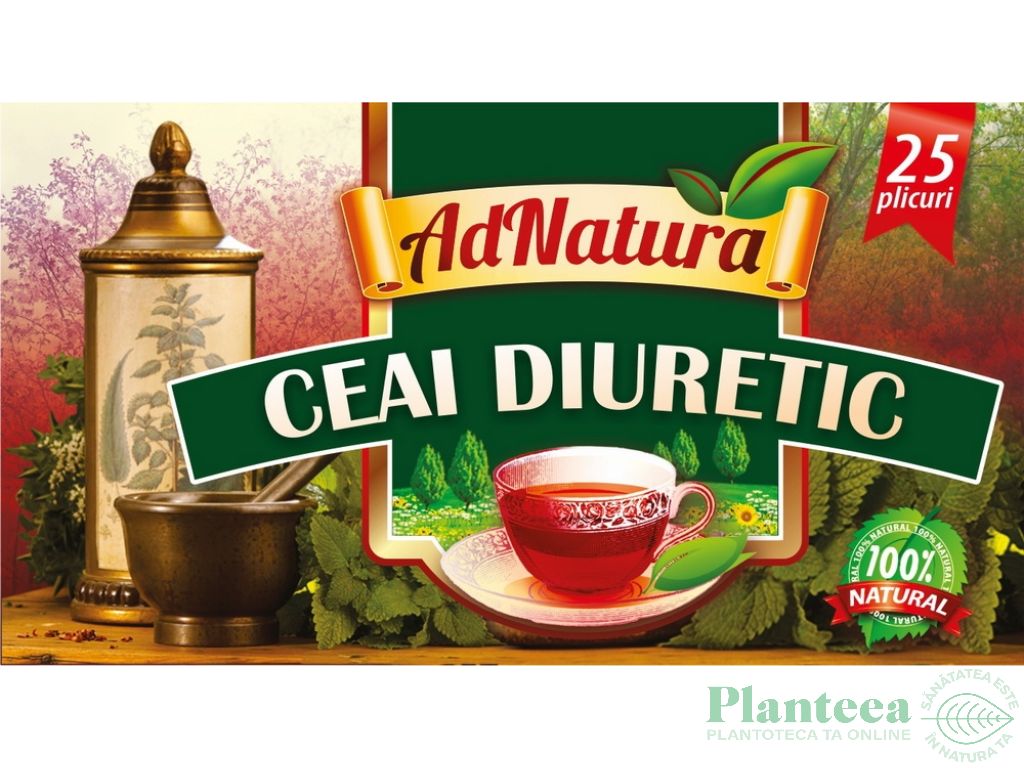 Ceai diuretic 20dz - ADNATURA