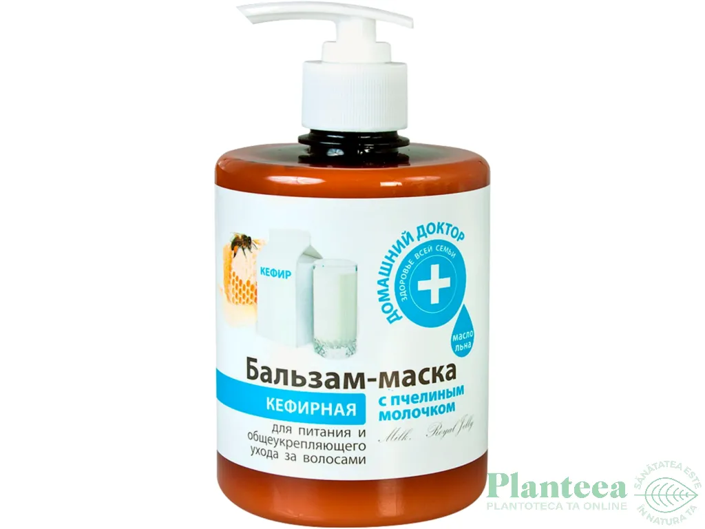Balsam masca par nutritiv fortifiant kefir laptisor matca 500ml - DR CASEI