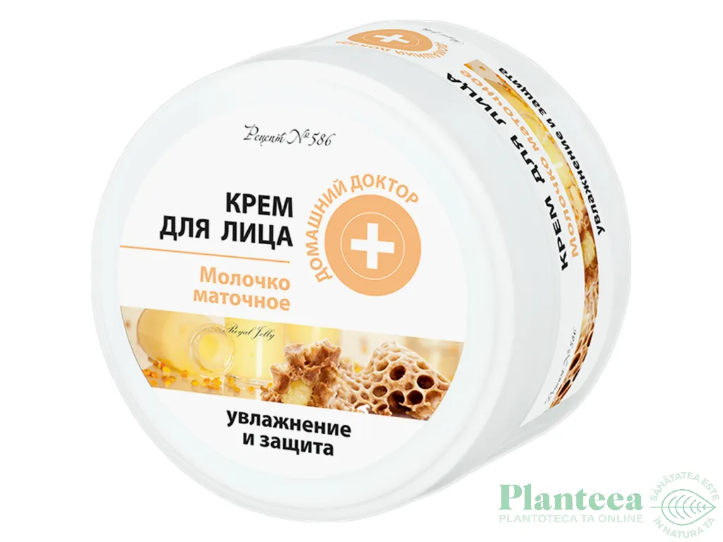 Crema fata hidratanta laptisor matca 100ml - DR CASEI