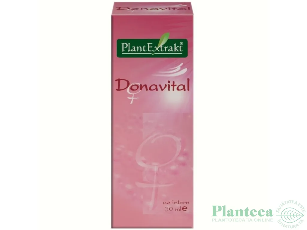 Tinctura Echilibru Feminin DonaVital 30ml - PLANTEXTRAKT