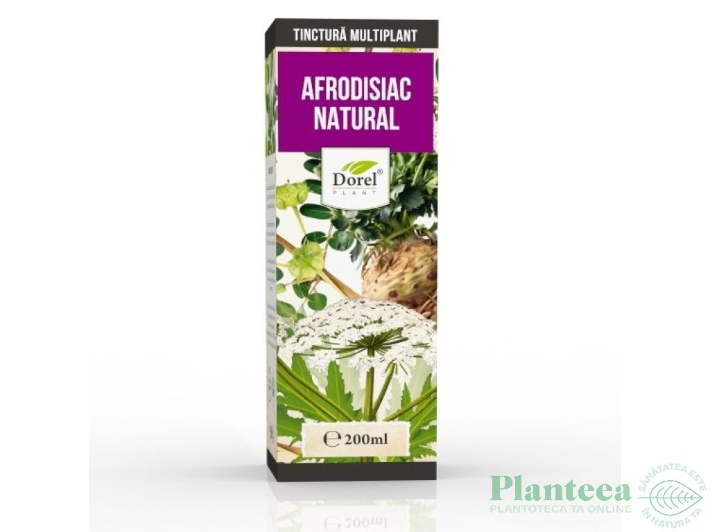 Tinctura Afrodiziac natural 200ml - DOREL PLANT