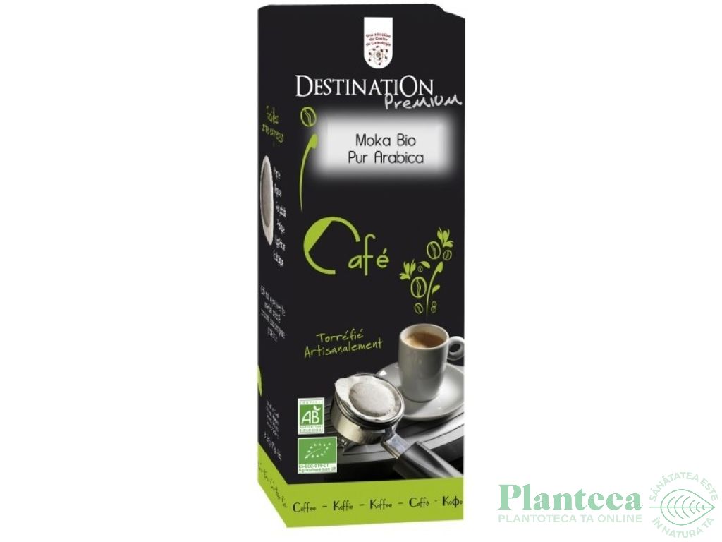 Cafea pad ese arabica Moka Etiopia 25x7g - DESTINATION