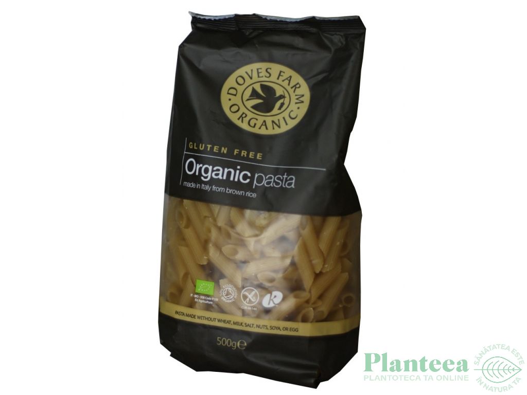 Paste penne orez brun eco 500g - DOVES FARM