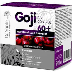 Crema noapte goji riduri profunde 60+ Age Control 50ml - DR SANTE