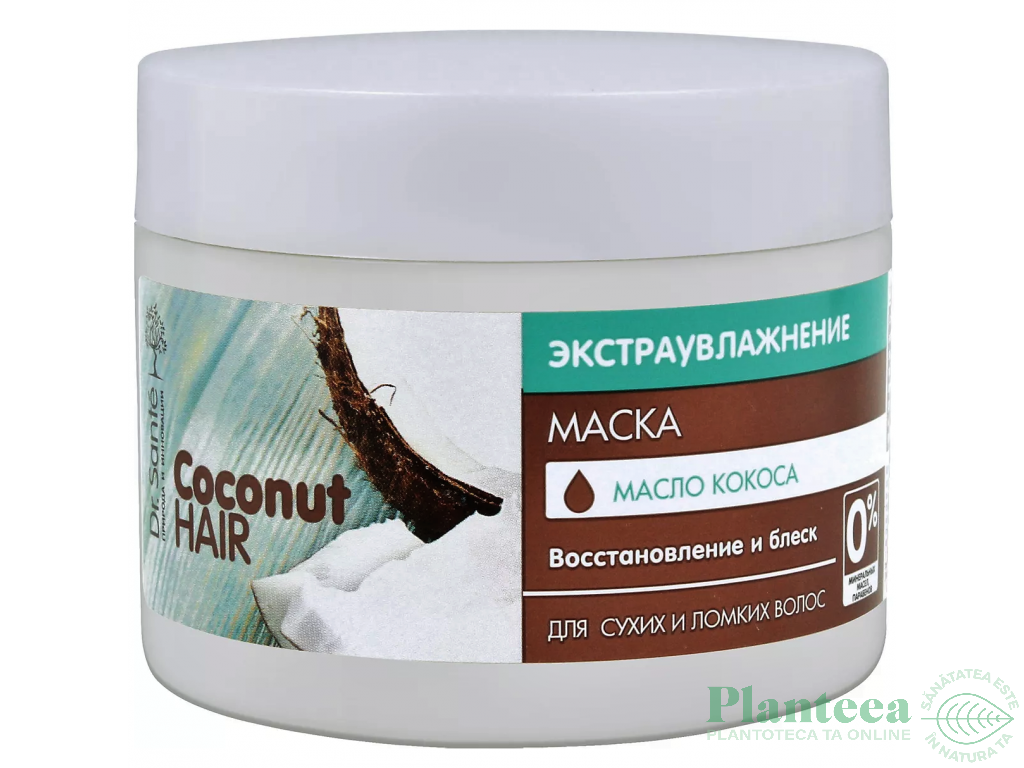 Masca par uscat casant ultrahidratanta ulei cocos 300ml - DR SANTE