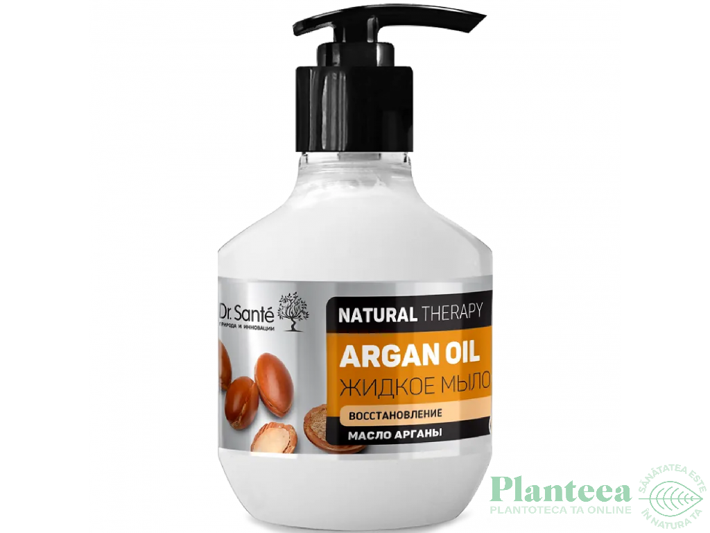 Sapun lichid regenerant ulei argan Natural Therapy 250ml - DR SANTE