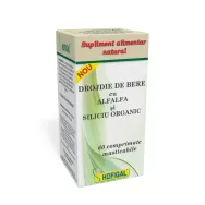 Drojdie bere alfalfa siliciu organic 60cp - HOFIGAL