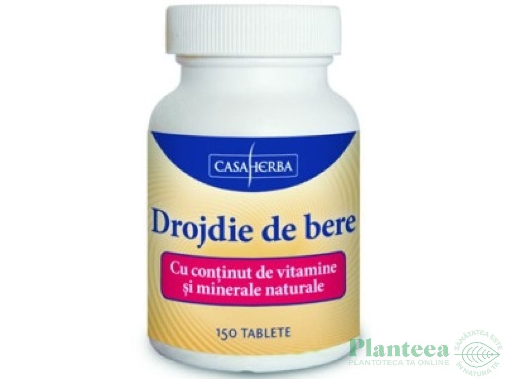 Drojdie bere vitamine minerale 120cp - CASA HERBA