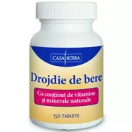 Drojdie bere vitamine minerale 120cp - CASA HERBA