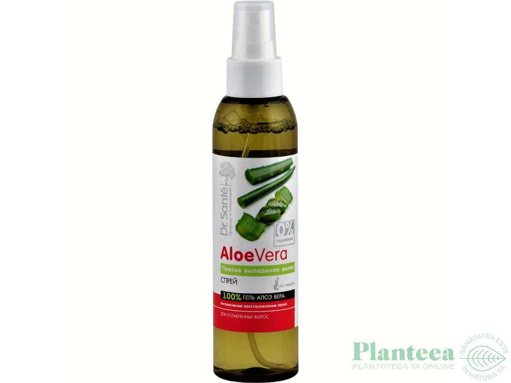 Spray par pieptanare usoara restructurant aloe vera 150ml - DR SANTE