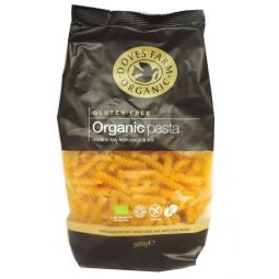 Paste fusilli porumb orez eco 500g - DOVES FARM