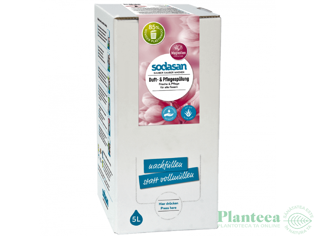 Balsam clatire rufe magnolie 5L - SODASAN