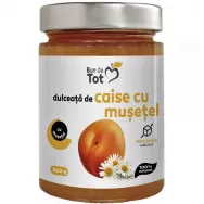 Dulceata caise musetel fara zahar 360g - BUN DE TOT