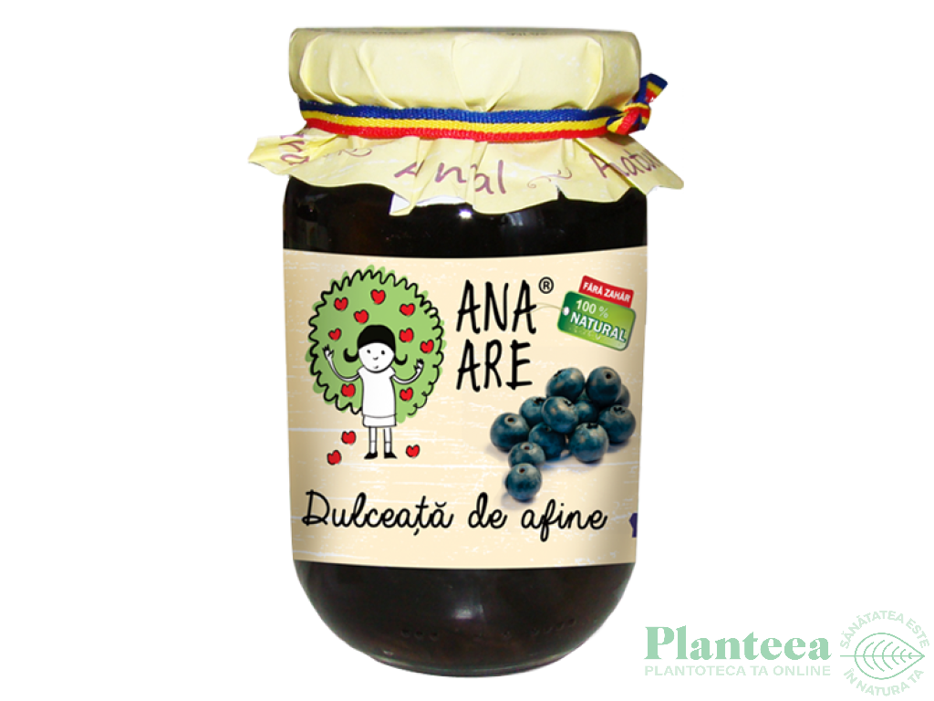 Dulceata afine fara zahar 320g - ANA ARE