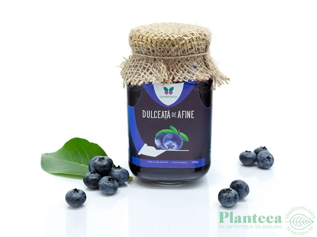 Dulceata afine fara zahar 300g - SWEETERIA