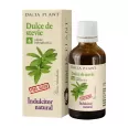 Indulcitor lichid natural Dulce de Stevie fara alcool 50ml - DACIA PLANT