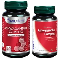 Pachet Ashwagandha Complex 60+30cps - DVR PHARM