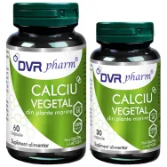 Pachet Calciu vegetal 60+30cps - DVR PHARM