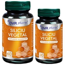 Pachet Siliciu vegetal 60+30cps - DVR PHARM