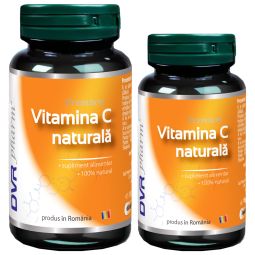 Pachet Vitamina C naturala 60+30cps - DVR PHARM
