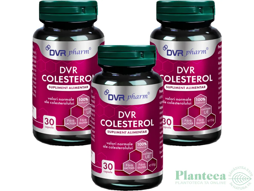 Set DVR Colesterol 3x30cps - DVR PHARM