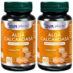 Set Alga calcaroasa 2x60cps - DVR PHARM