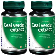 Set Ceai verde extract 2x30cps - DVR PHARM