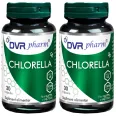 Set Chlorella 350mg 2x30cps - DVR PHARM