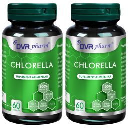 Set Chlorella 350mg 2x60cps - DVR PHARM