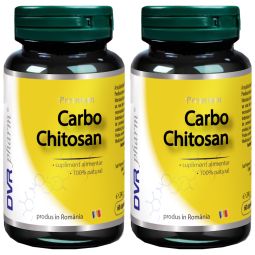 Set Carbo chitosan 2x60cps - DVR PHARM