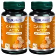 Set Carbune activ 300mg 2x60cps - DVR PHARM
